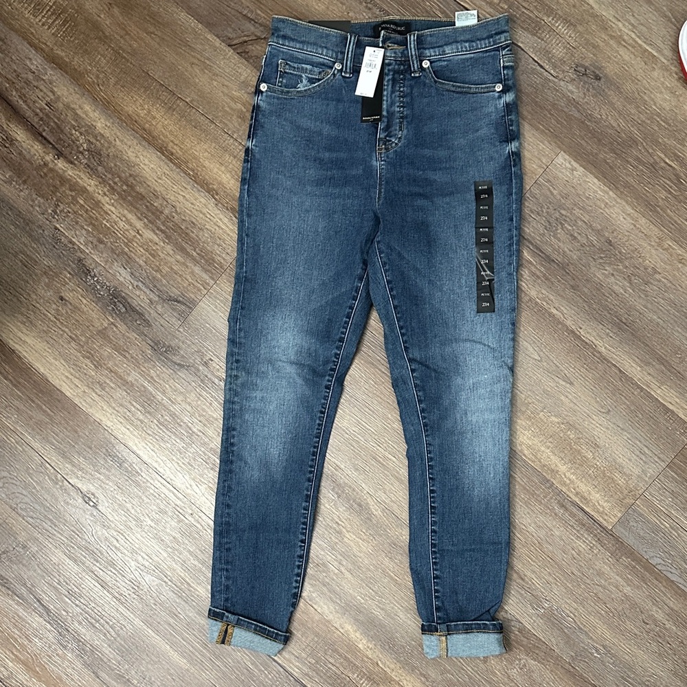 Banana Republic Men's Dark Blue Slim Jeans